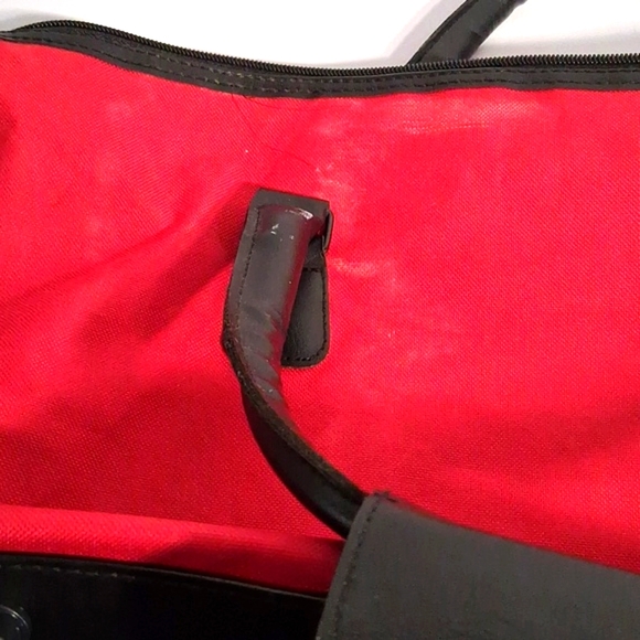 Vintage Disney World 1971 Beach Bag/Tote Red and Black Collectable - Picture 8 of 12